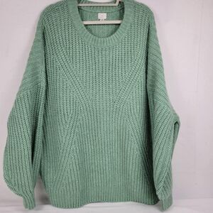 Mint Green Knit Sweater